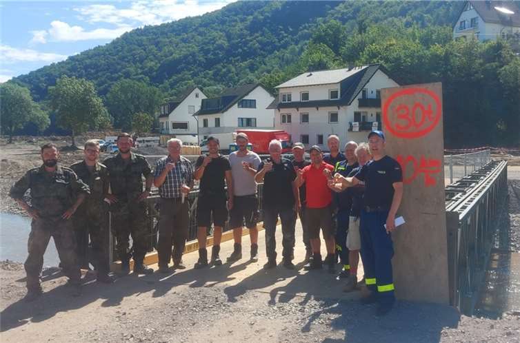 Brücke in Dernau wurde eröffnet
