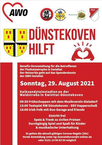 Benefiz-Veranstaltungmit Fußball und Live-Musik