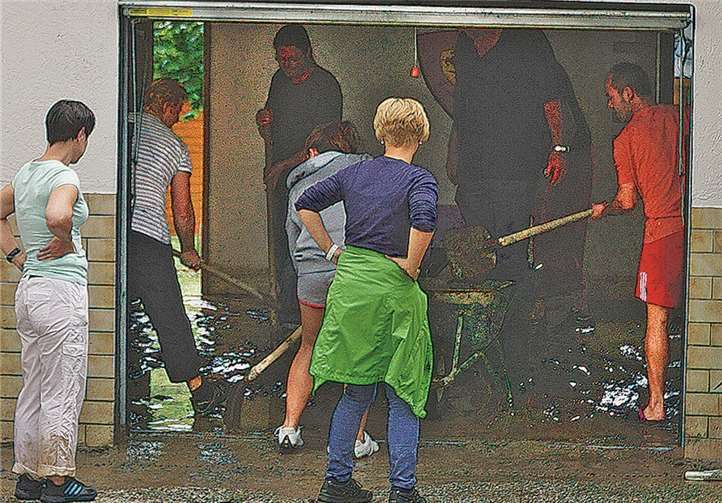 Heftiges Gewitter löste Schlammlawine aus 