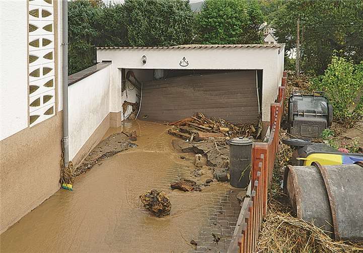 Heftiges Gewitter löste Schlammlawine aus 