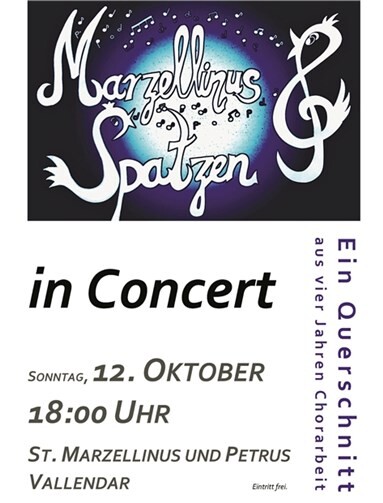Marzellinus-Spatzen in Concert