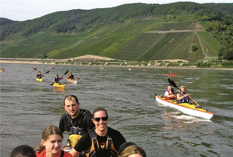 Paddler beenden die Saison bei schönstem Sonnenschein 