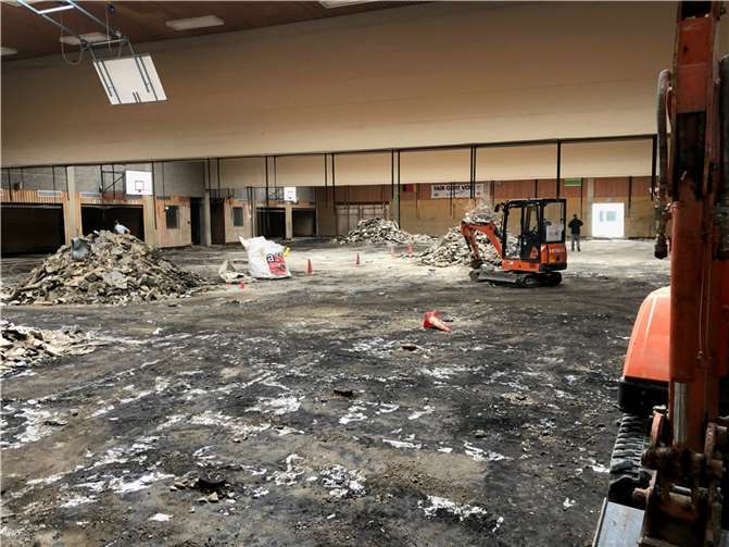 Sinzig: Mit Eimerketten den Schlamm geräumt 