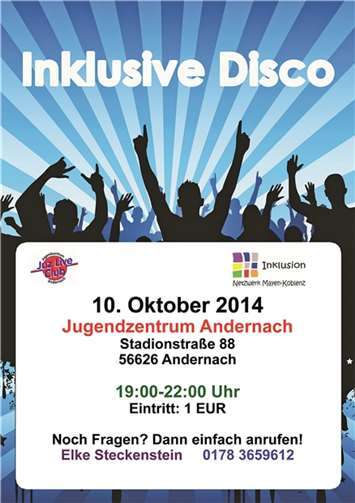 „Inklusive Disco“ 