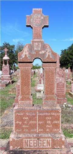 Auswanderer aus der VG Montabaur in Fredericksburg bestattet 