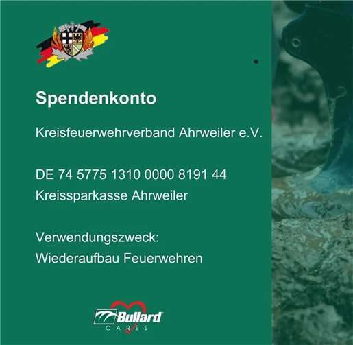 Spendenmarsch für Ahrweiler Feuerwehren 