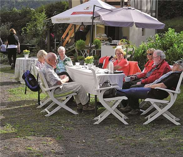 Unterwegs auf dem Rheinburgenweg 