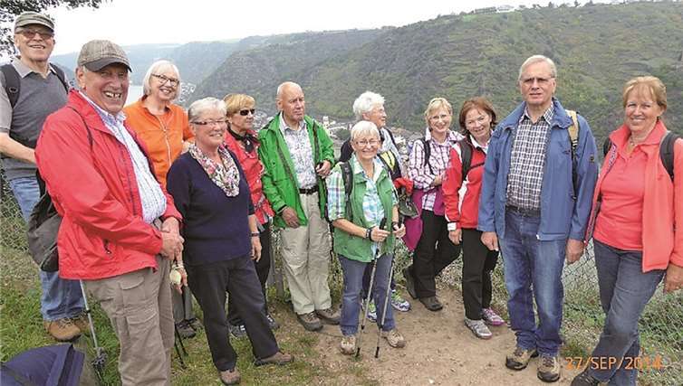 Unterwegs auf dem Rheinburgenweg 