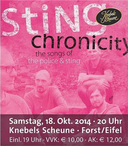 Songs von Sting und „The Police“ erleben