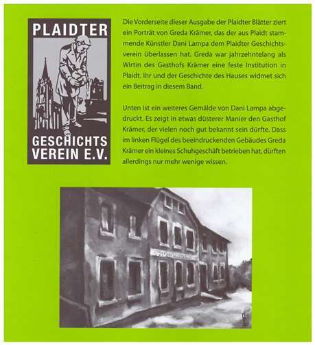 Band 19. der „Plaidter Blätter“ ist gedruckt 