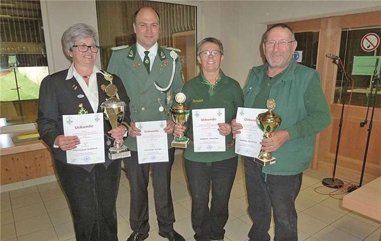 Vereinsmeisterschaft und Herbstabschlussschießen 