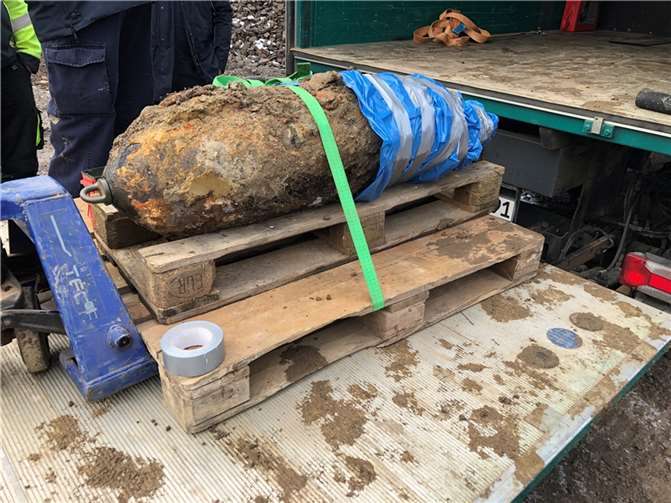 Mayen: Fliegerbombe erfolgreich entschärft Mayen: Fliegerbombe erfolgreich entschärft