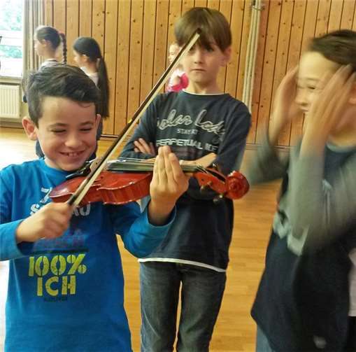 Das Musizierende Klassenzimmer zu Besuch! 