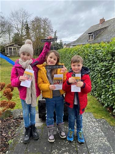 Gesundheit stand im Mittelpunkt der Sternsingeraktion in Mendig 