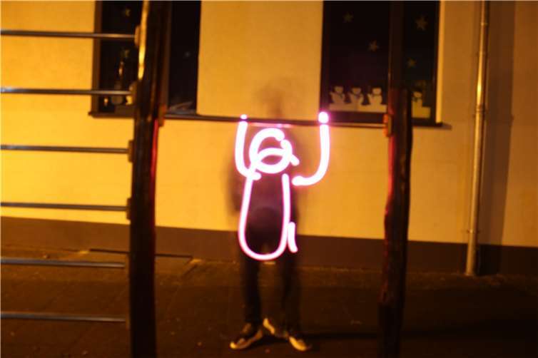 Tolle Aktion: Light Painting 