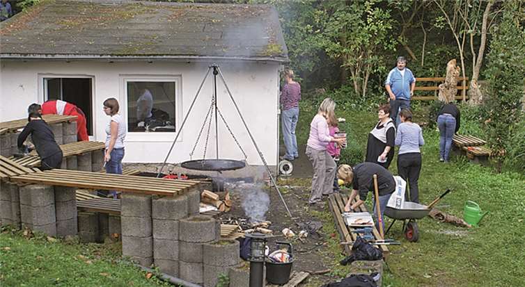 Garten winterfest gemacht 