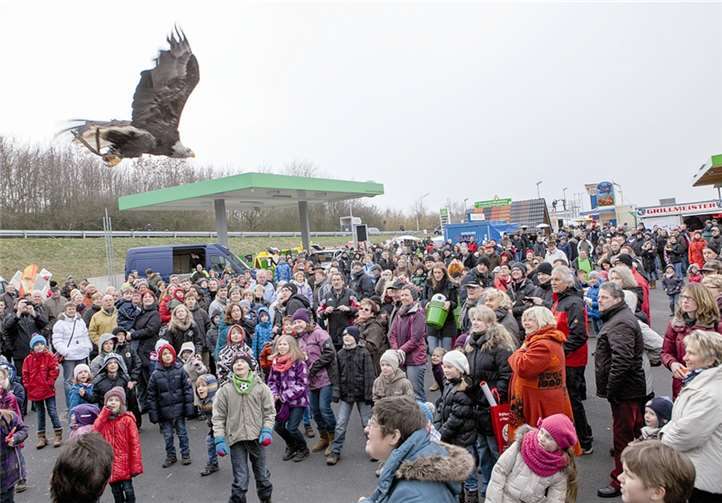 Zahlreiche Attraktion im Raiffeisen-Zentrum 
