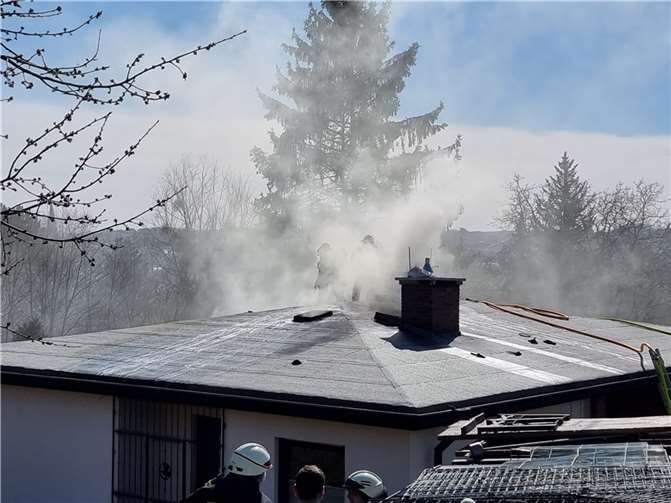 Dachstuhlbrand in Mayen 