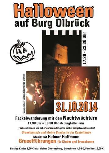 Halloween auf Burg Olbrück 