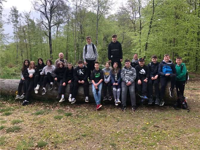 Unterwegs im „Escher Forst“ 