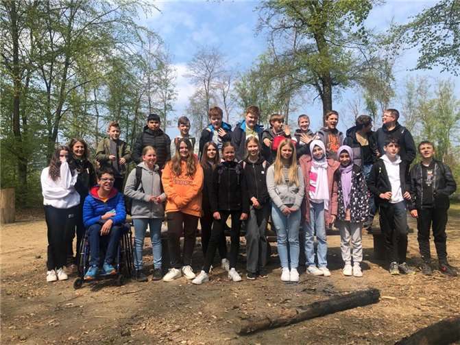 Unterwegs im „Escher Forst“ 