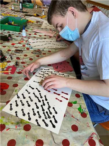 Ameisenskulpturen dienen als Vorlage zu kreativem Workshop 