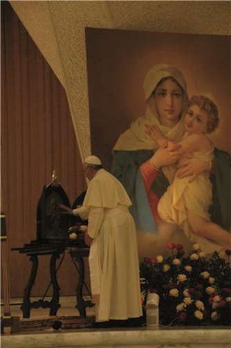 Einen wunderbarer Empfang 