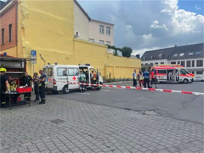 Brand in Mayen: Ursache war eine chemische Reaktion zweier Stoffe Brand in Mayen: Ursache war eine chemische Reaktion zweier Stoffe