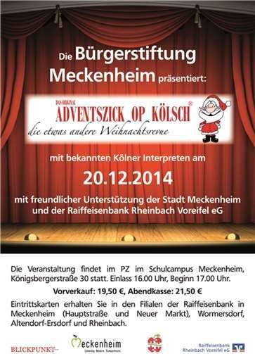 „Adventszick op Kölsch“
