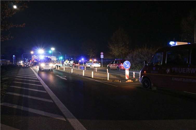 Sieben Verletzte nach Auffahrunfall 