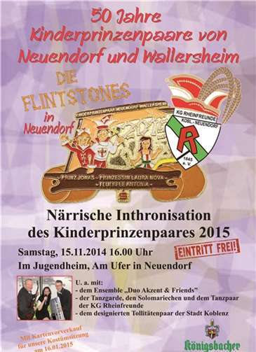 Kinderprinzenpaar übernimmt das Narrenzepter