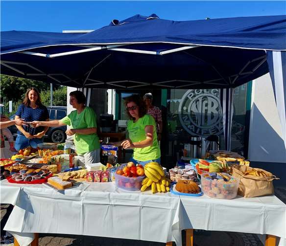 Toller Einsatz von Kindern und Eltern 