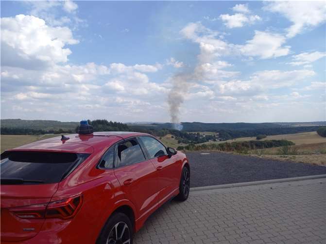 Aubachtal: Fläche von 500 x 500 Metern in Flammen 