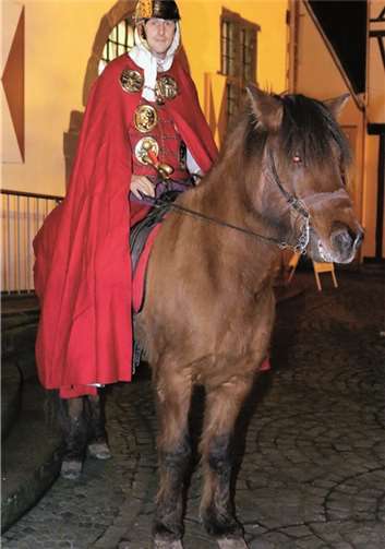 Zug zu Ehren des städtischen Patrons 