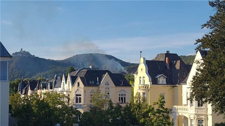 Brennender Holzschuppen mit Munition: Feuer entfacht größeren Waldbrand 