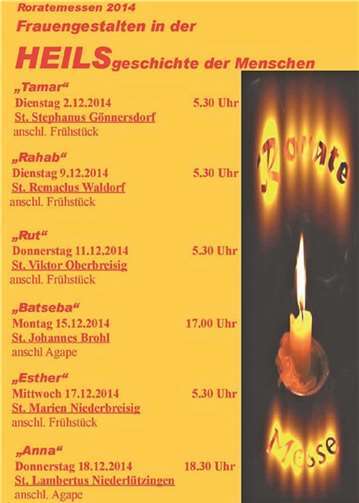 Frauengestalten in der Heilsgeschichte der Menschen“