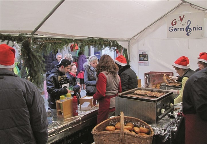 Vallendarer Weihnachtsmarkt 2014: Germania ist dabei 