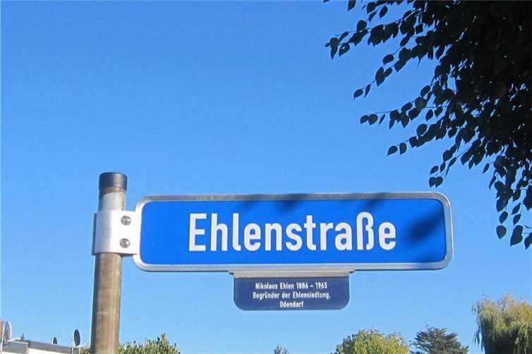 Ehlen-Straße in Odendorf 