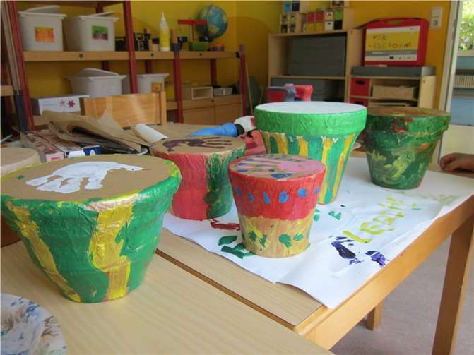 Trommel AG im Haus für Kinder 