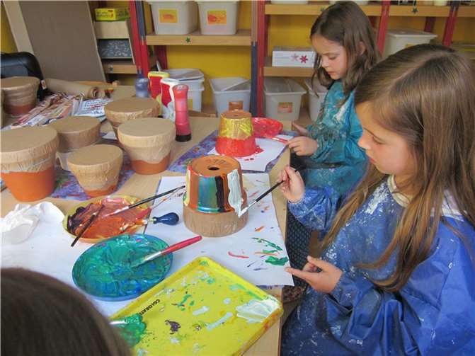 Trommel AG im Haus für Kinder 