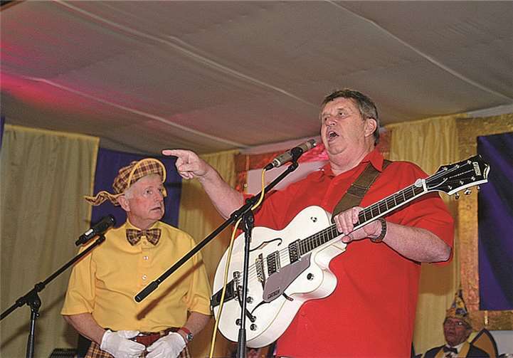 Prinz Johannes I. und Sentiaca Heike I. regieren die Sinziger Jecken 