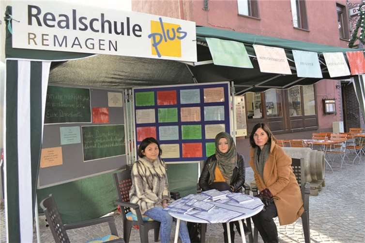 Eine Meile mit vielen Informationen