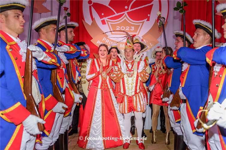 Inthronisation des neuen Dieblicher Prinzenpaares 