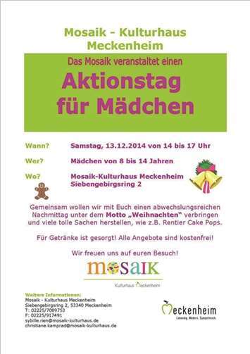 Aktionstag für Mädchen 