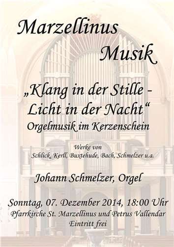 Adventliche Orgelmusik im Kerzenschein 