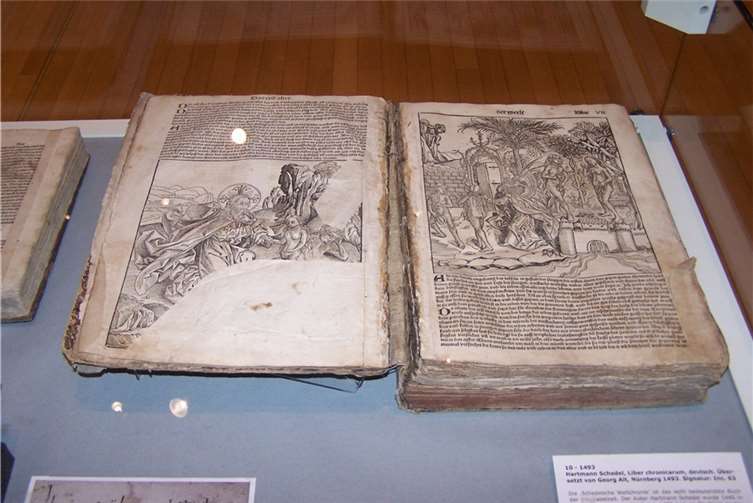 Bedeutende Schriften auf Reisen 