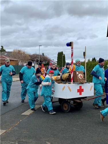 Mindestens das halbe 480-Seelen-Dorf war auf den Beinen 