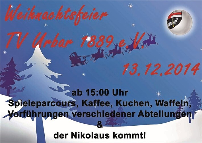 Einstimmen auf das Weihnachtsfest 