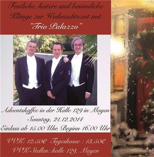Das „TRIO PALAZZO“ ist von Kopf bis Fuß auf Liebe eingestellt!