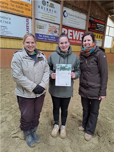 Mit sehr viel Umsicht und Feingefühl prüfte das Richterteam die einzelnen Prüflinge 